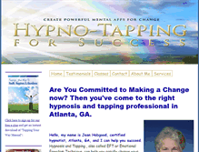 Tablet Screenshot of hypno-tapping.com